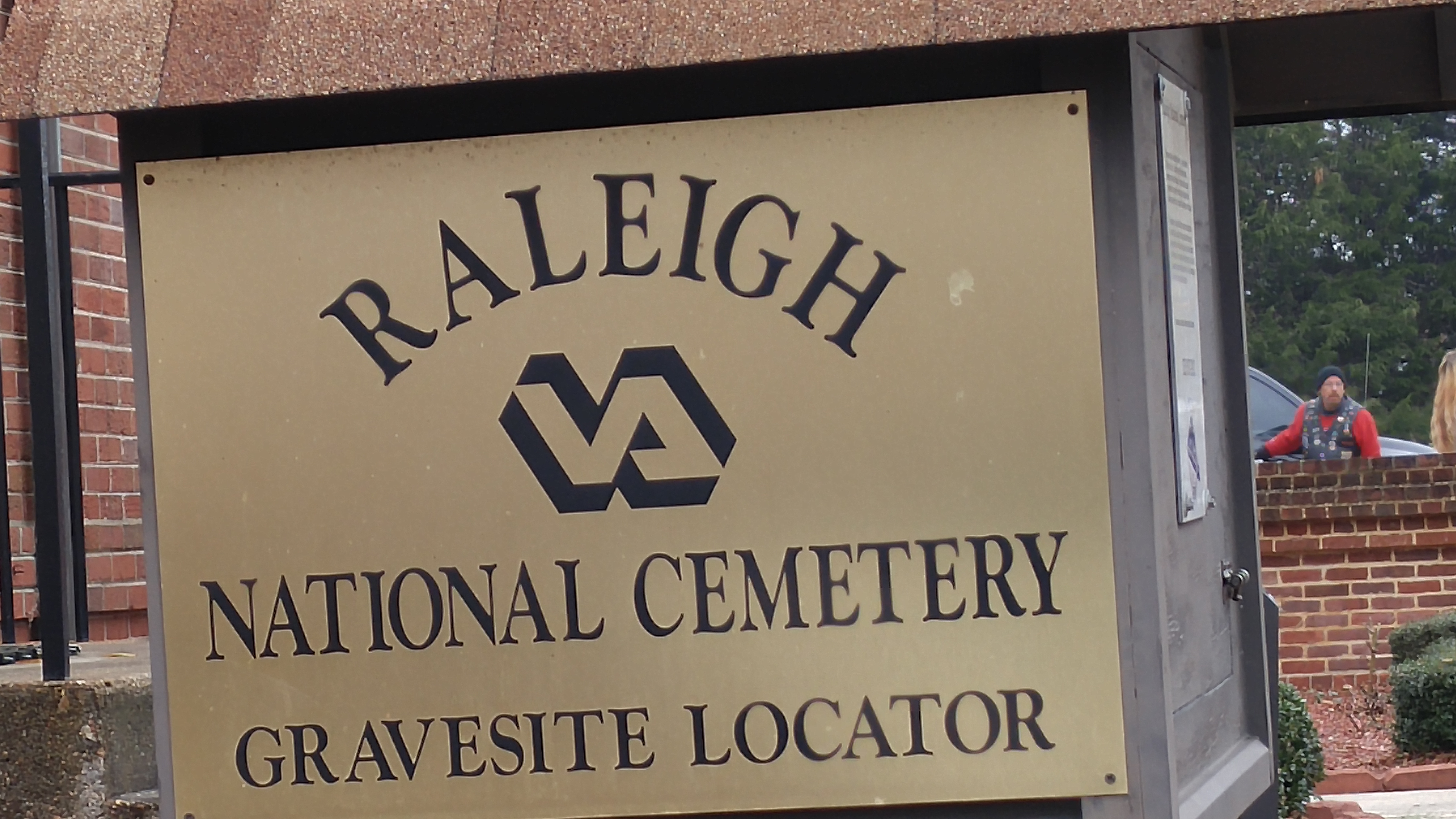 Picture of cemetary sign