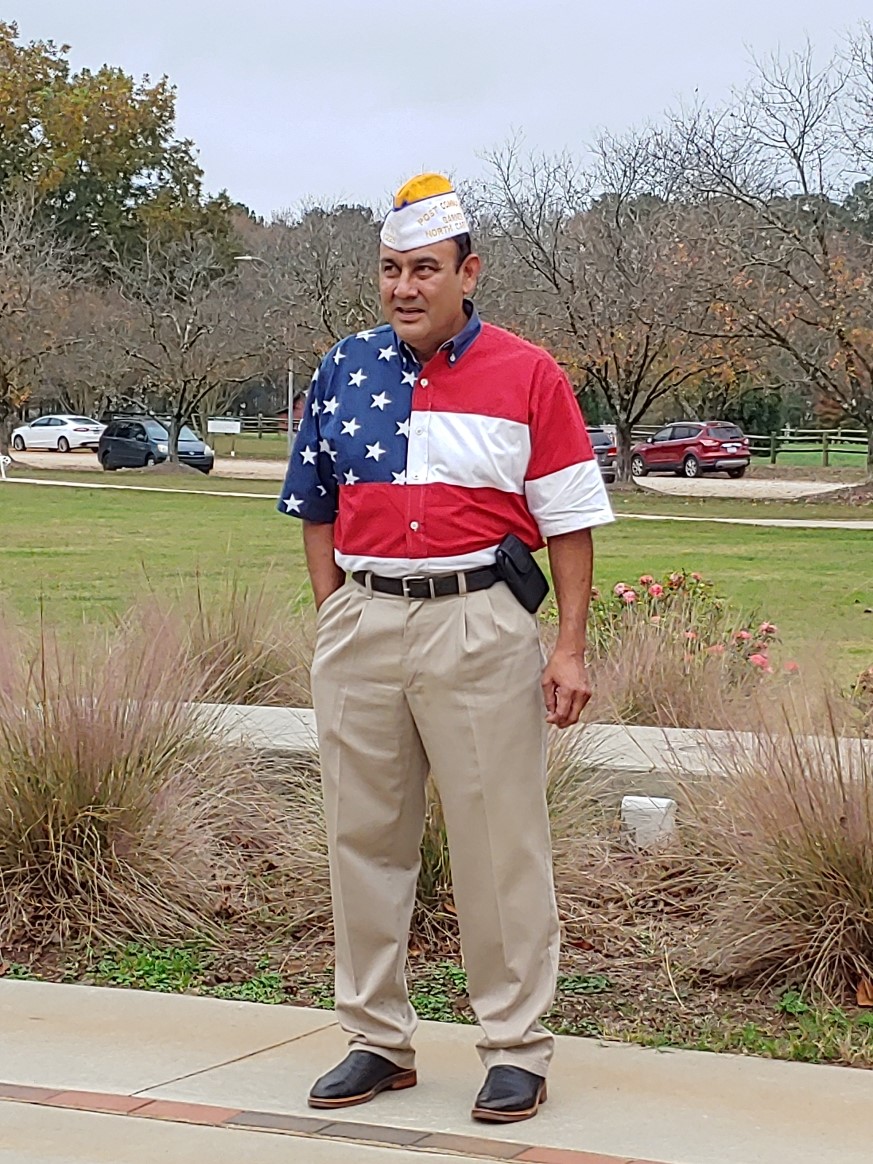 pix of Veterans Day at Garner Veterans Memorial